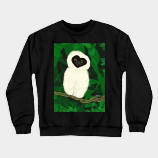 Spectacled owl baby Crewneck Sweatshirt